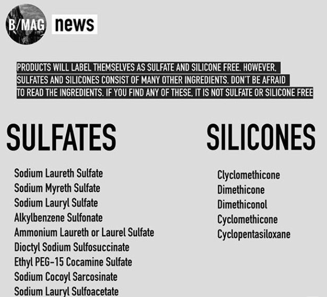 how to read hair loss shampoo ingredient list